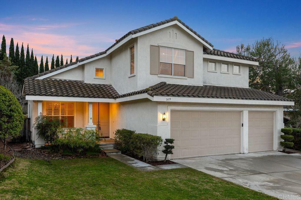 Property Photo: 1419 Woodhaven Drive CA 92056