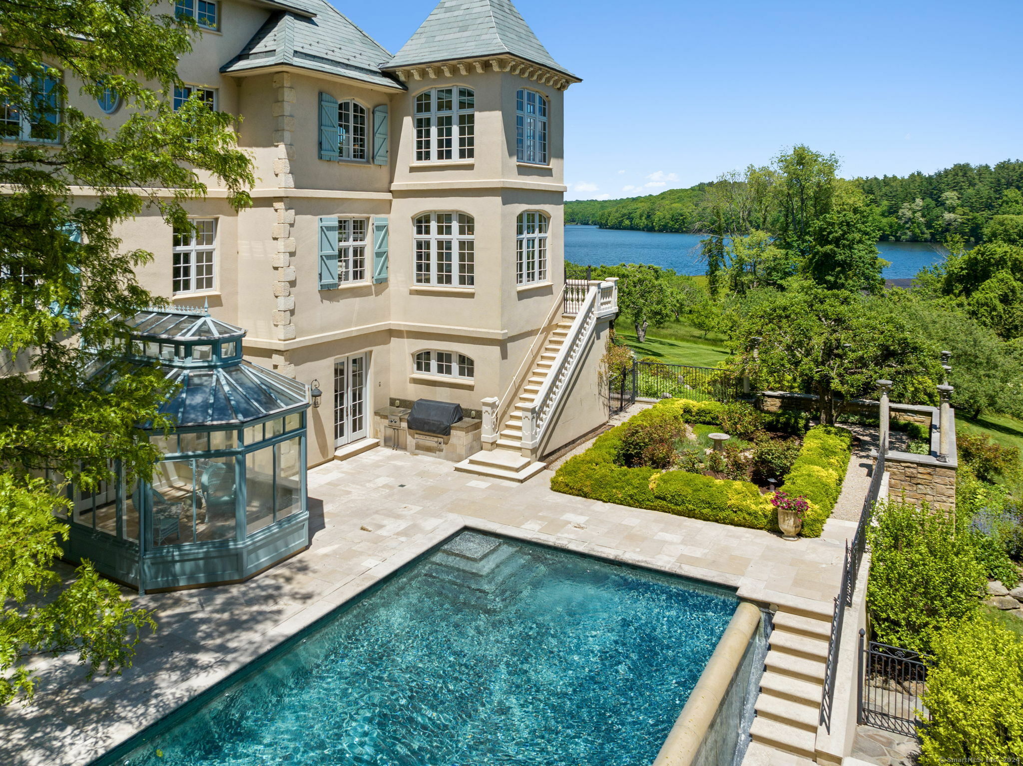 Property Photo: 100 Nod Hill Road CT 06897