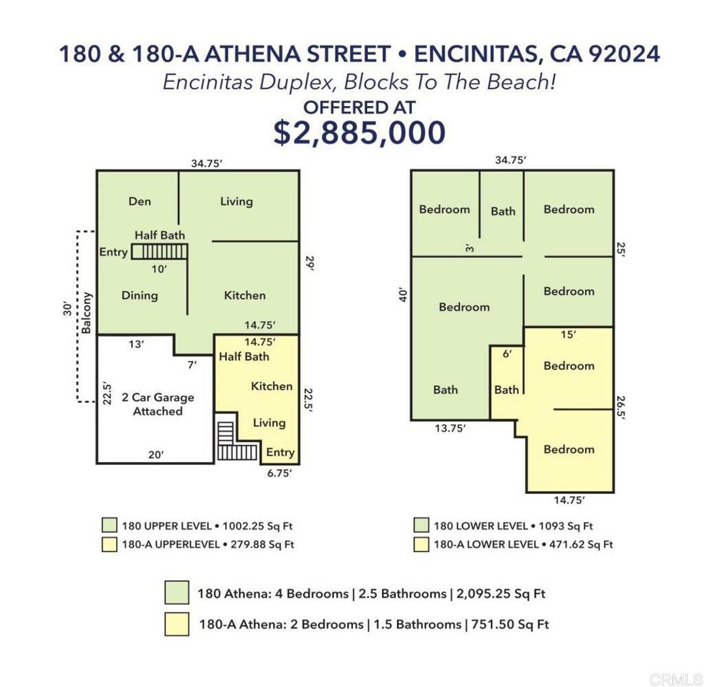 Property Photo: 180 A Athena Street CA 92024
