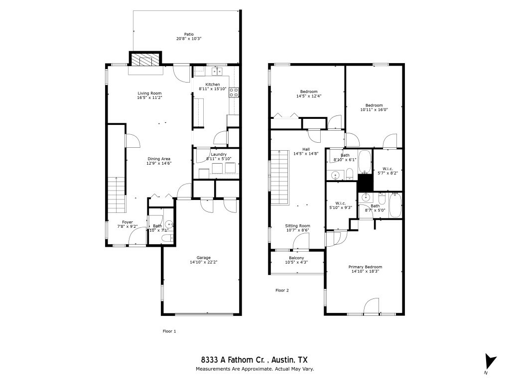 Property Photo:  8333 Fathom Circle  TX 78750 