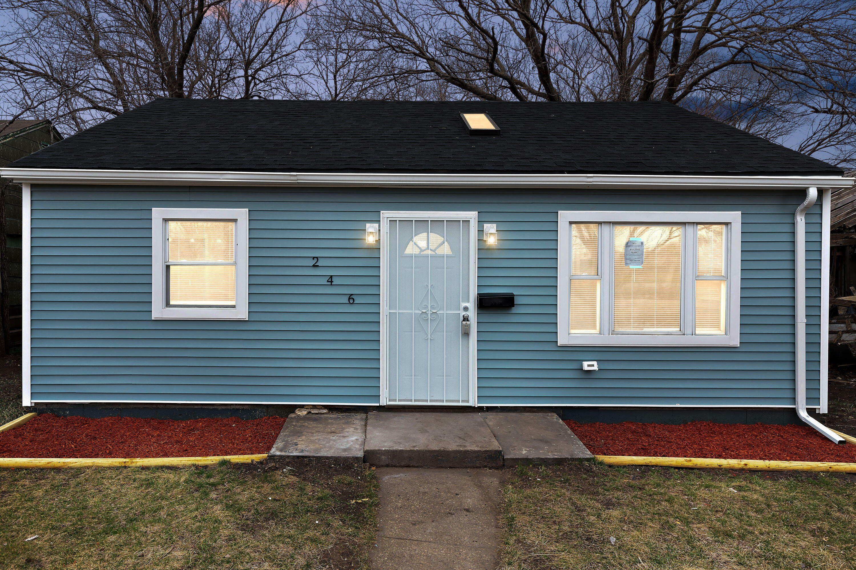 Property Photo:  246 Van Buren Street  IN 46402 