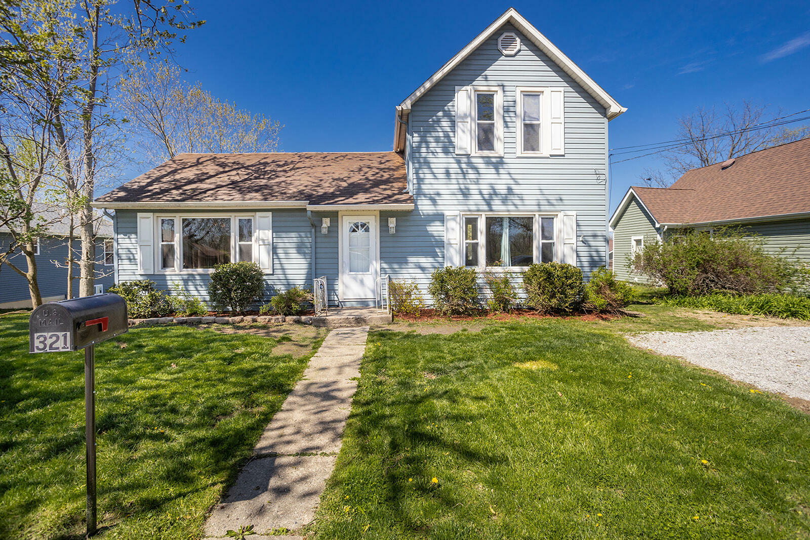Property Photo: 321 Burnham Street IN 46356