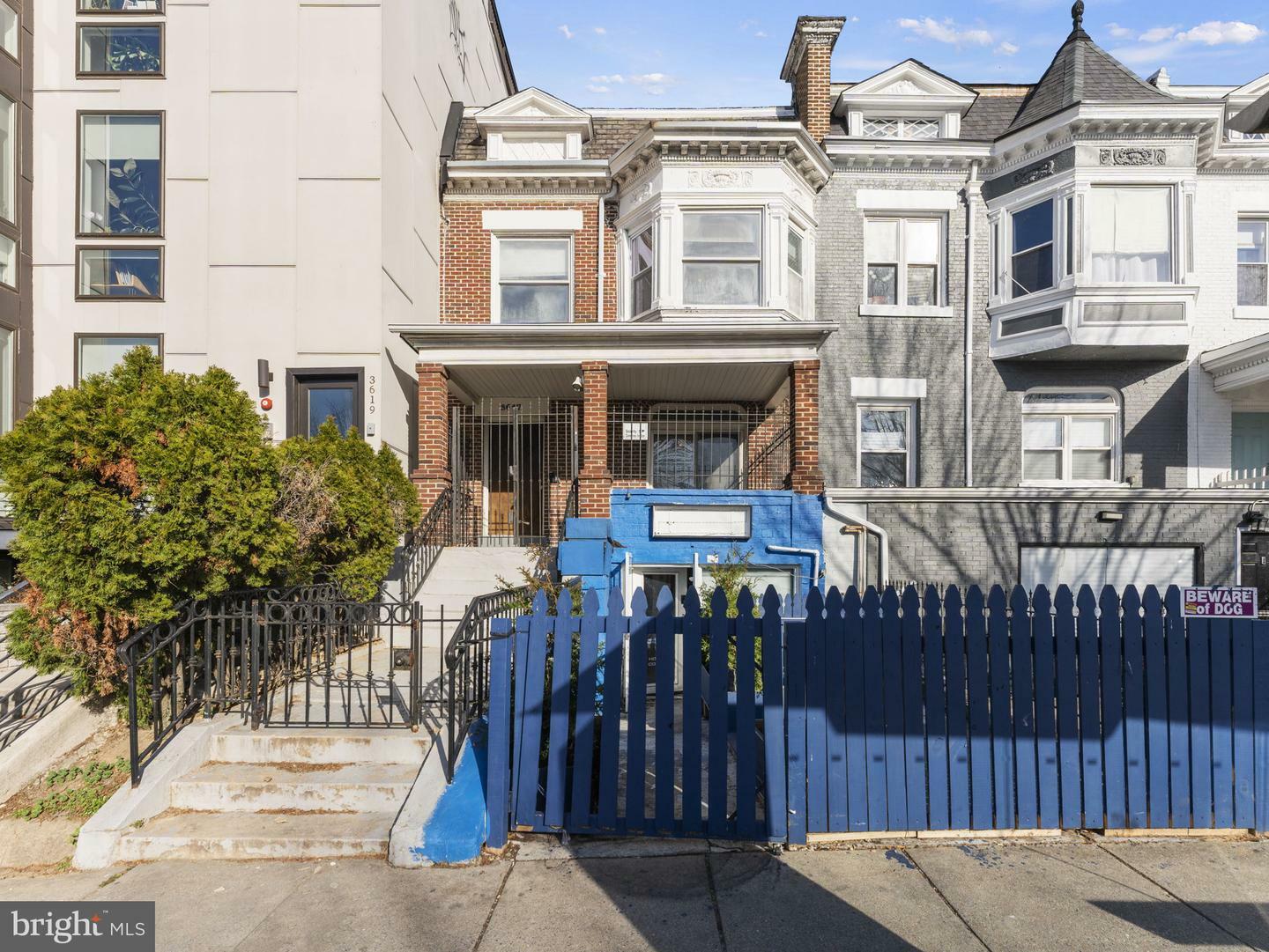 Property Photo: 3617 14th Street NW DC 20010