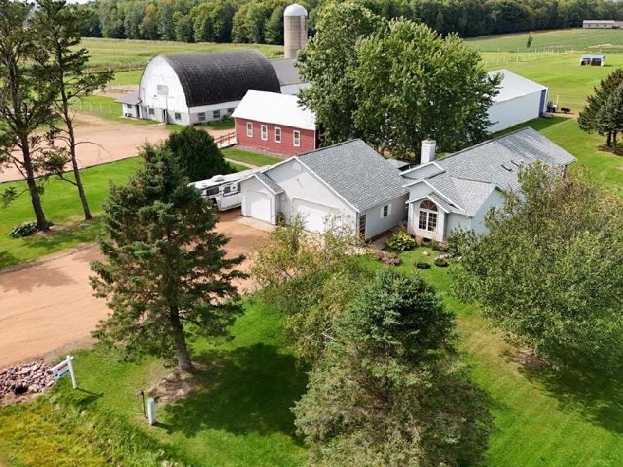 Property Photo:  N721 Rangeline Rd  WI 54452 