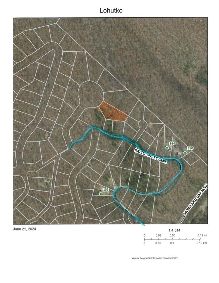 Property Photo: Tbd Rattlesnake Ln VA 22842