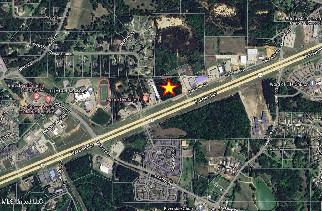 Property Photo: 6.15 Acres Lakeland Drive MS 39232