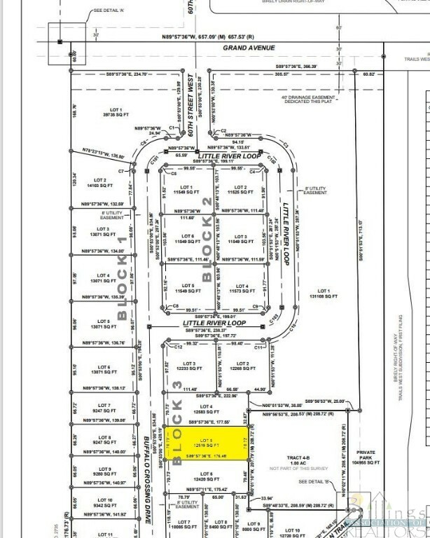 Property Photo:  Lot 5 Block 3 Buffalo Crossing Drive  MT 59106 