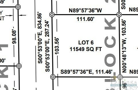 Property Photo:  Lot 6 Block 2 Buffalo Crossing Drive  MT 59106 