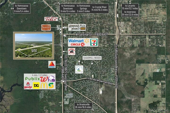 Property Photo:  6614 S Suncoast Boulevard  FL 34446 