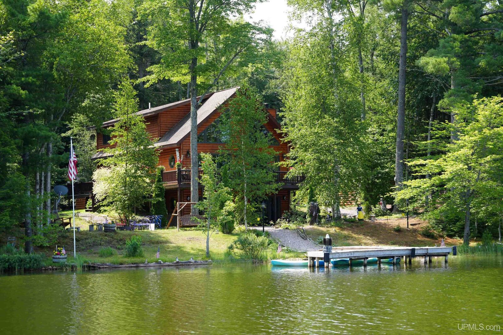 Property Photo:  3974 N Hayward (Access To Angel Island) Road  MI 49862 