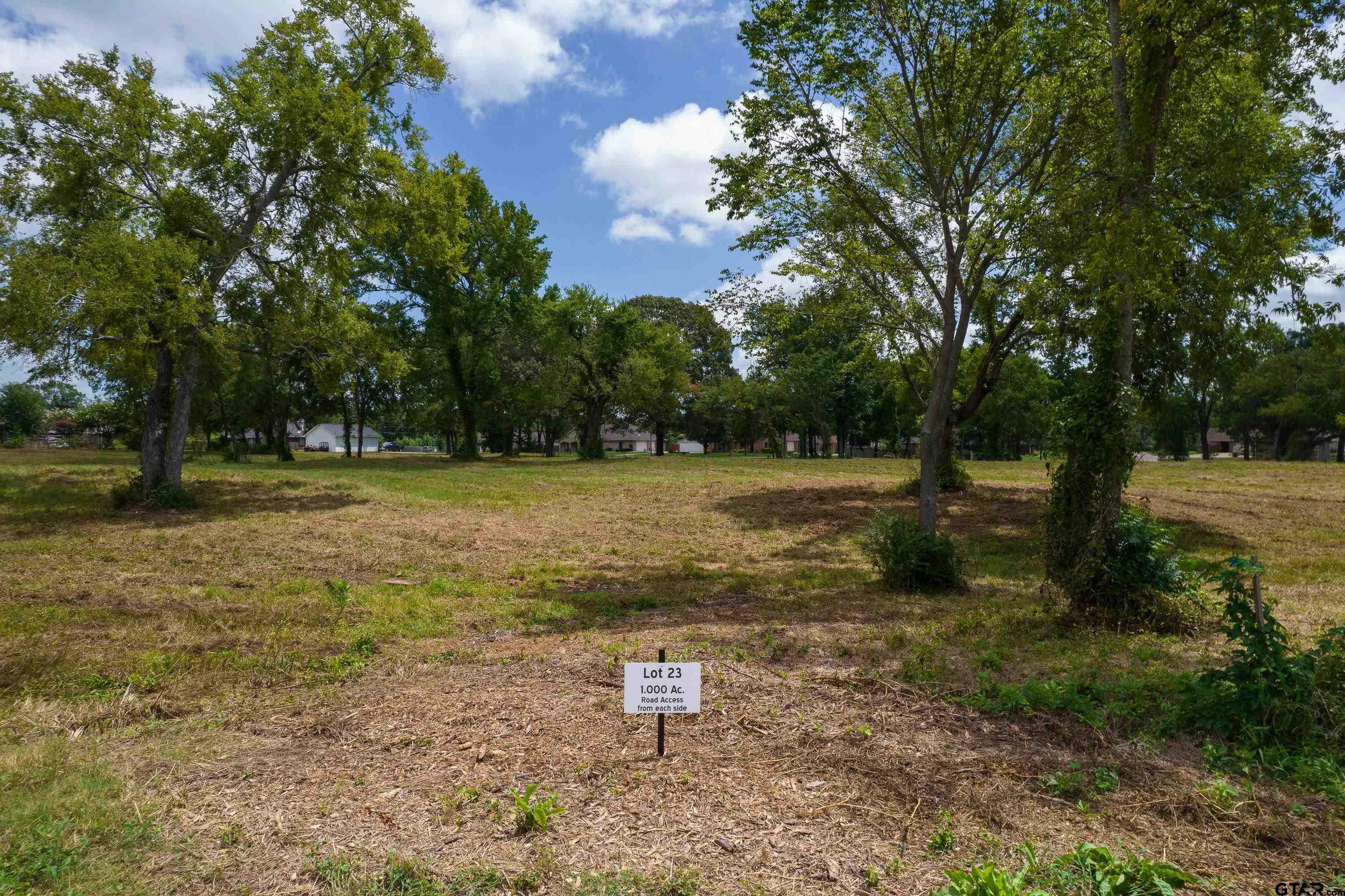 Property Photo:  Tbd Lot 23 Carolina Way  TX 75455 