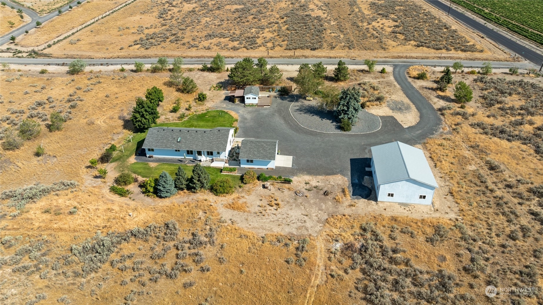 Property Photo:  13021 Road 12.7 NW  WA 98848 