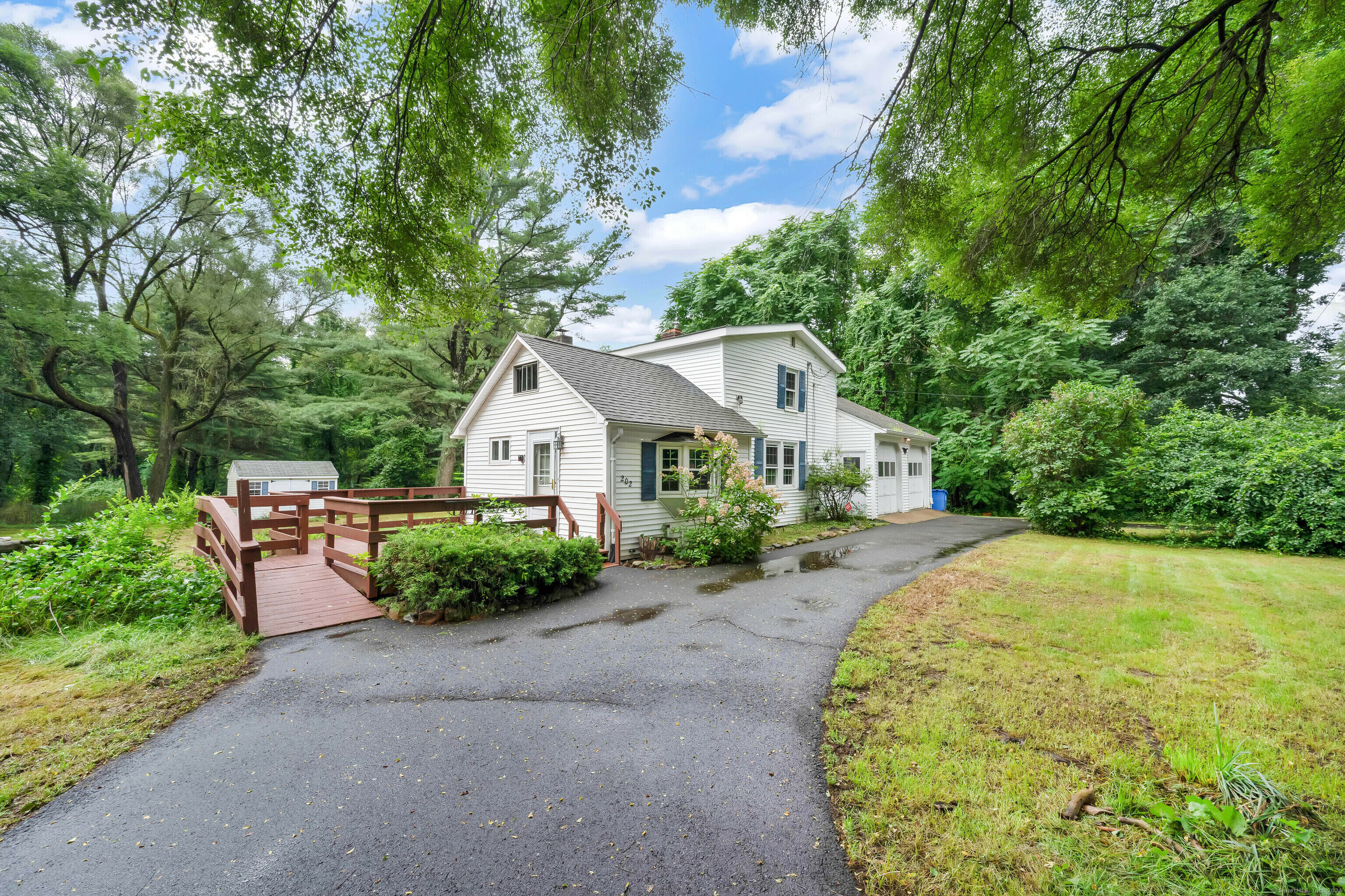 Property Photo:  202 Old Stafford Road  CT 06084 