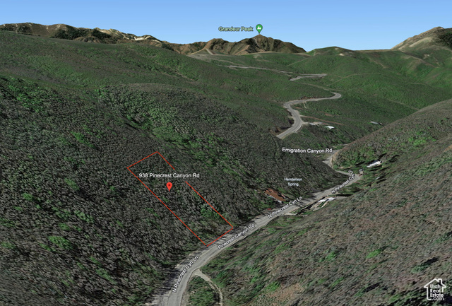 Property Photo: 938 N Pinecrest Canyon Rd E UT 84108
