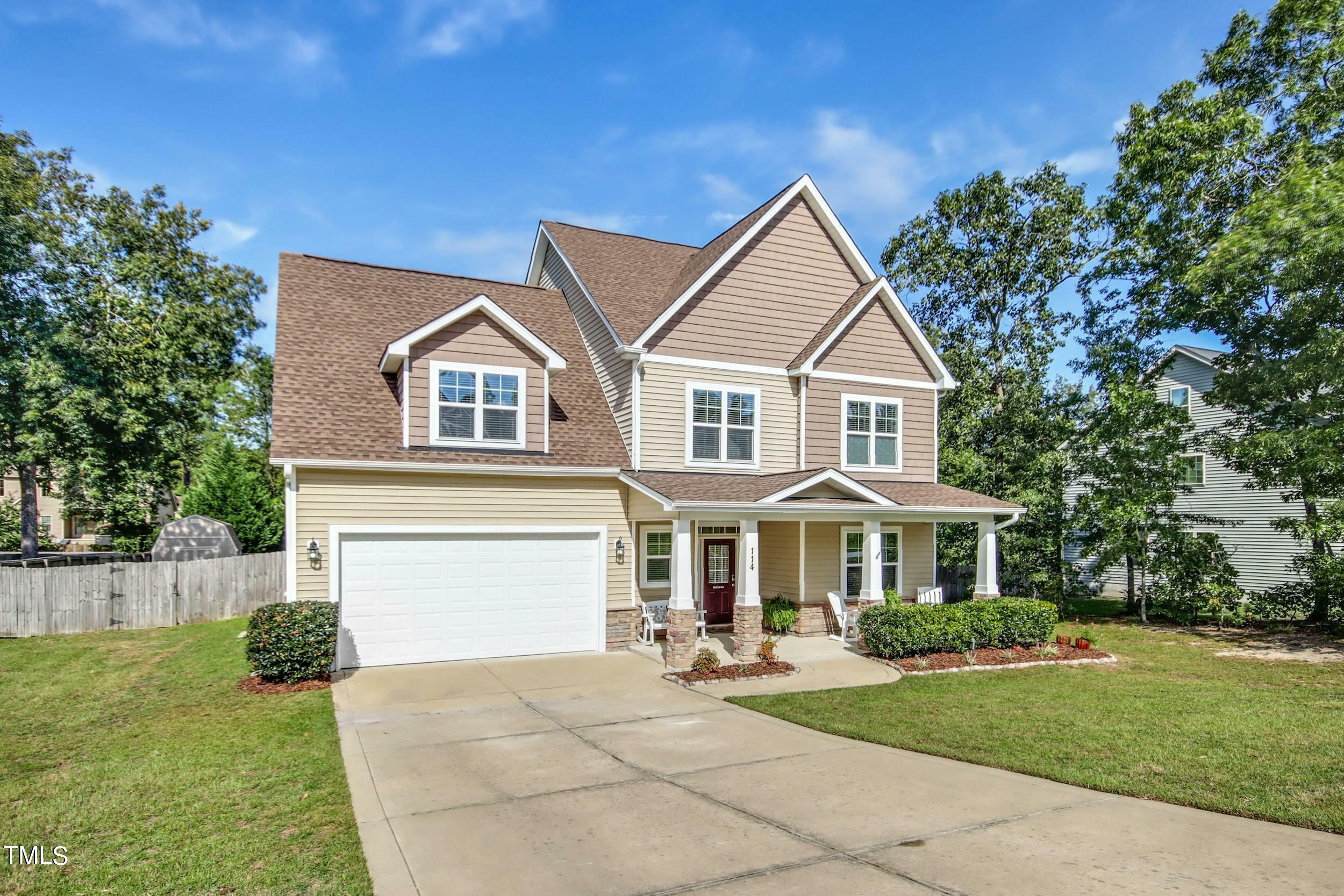 Property Photo:  114 Cherry Hill Drive  NC 27546 