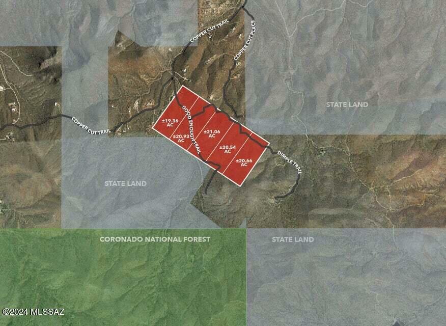 Property Photo:  S Goodenough Trail 5 Lots  AZ 85641 