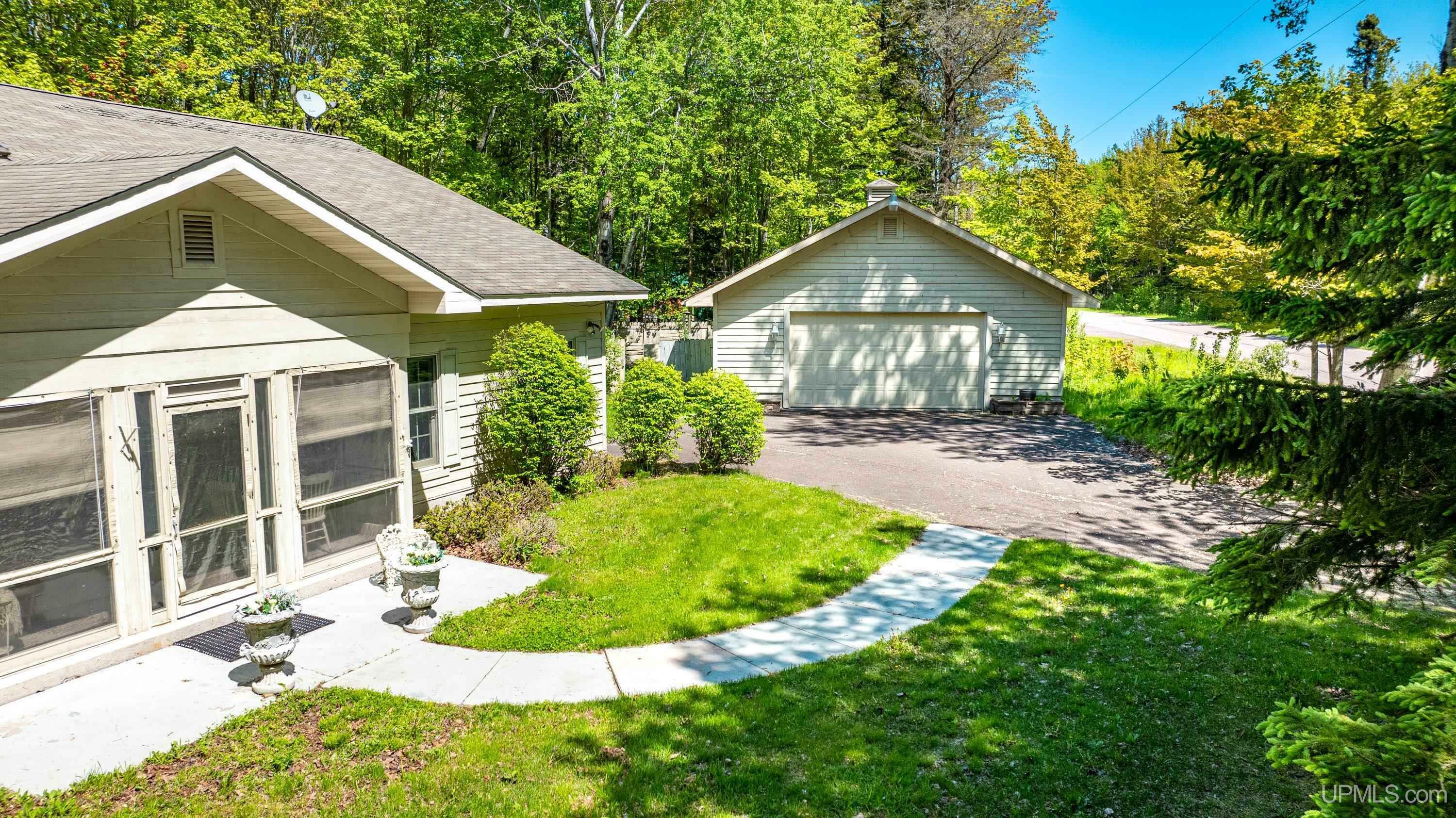 Property Photo:  29876 Rabbit Bay Road  MI 49945 