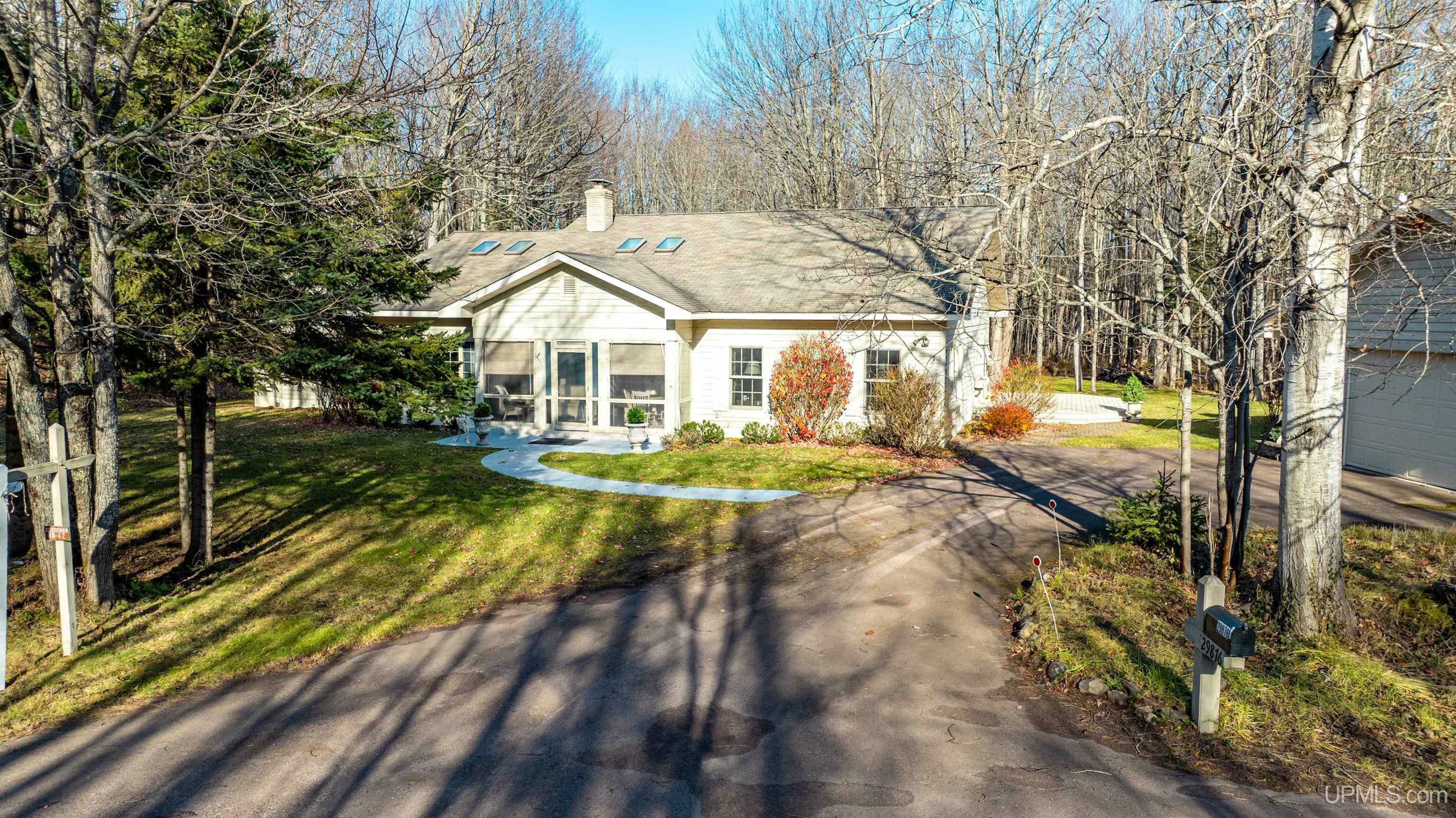 Property Photo:  29876 Rabbit Bay Road  MI 49945 