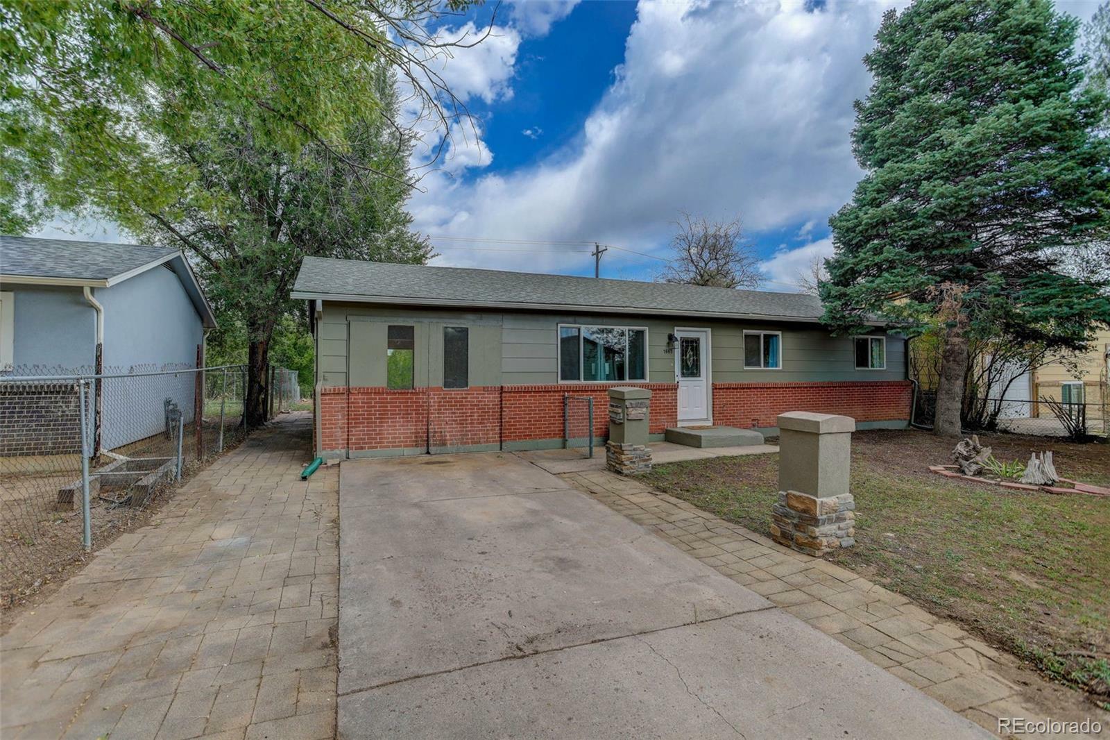 Property Photo:  1663 Maxwell Street  CO 80906 