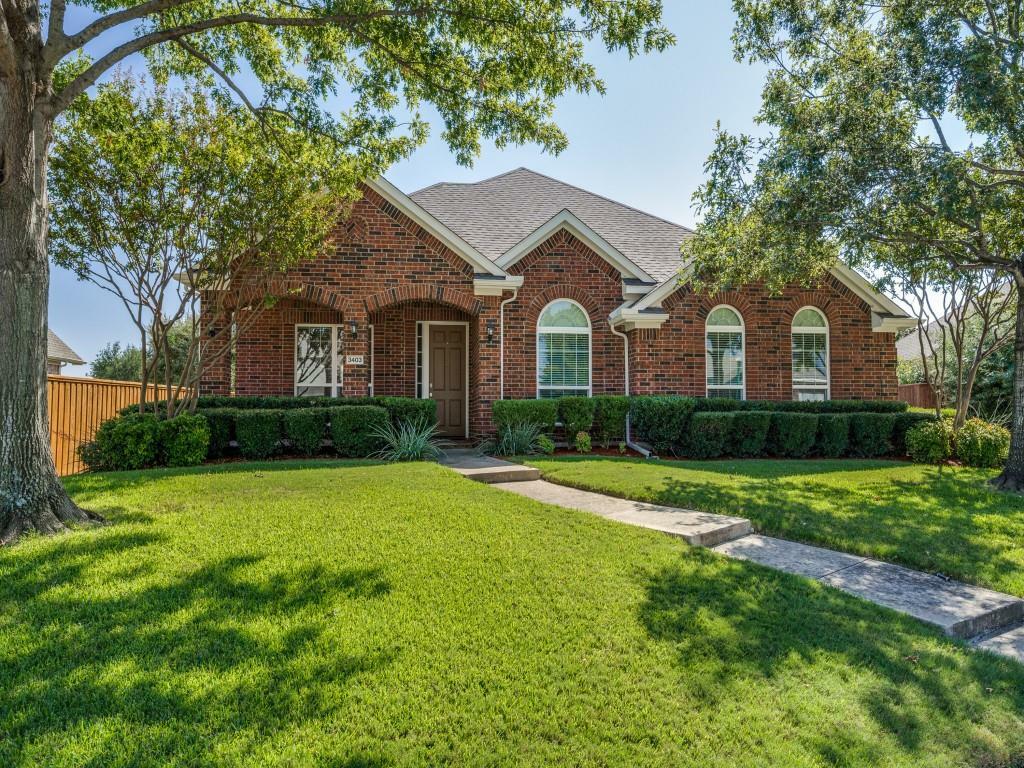 Property Photo:  3403 Barberry Drive  TX 75098 