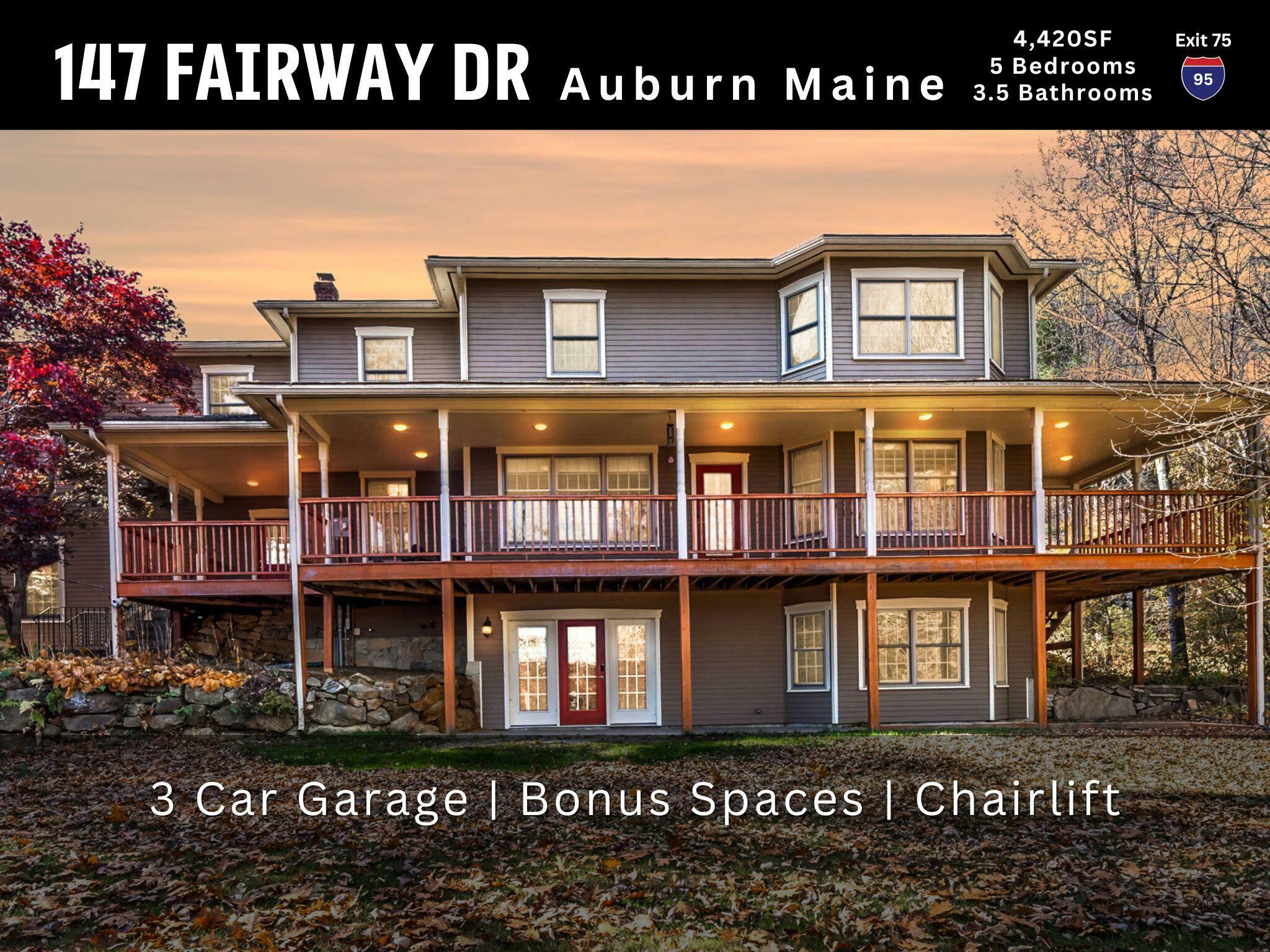 Property Photo: 147 Fairway Drive ME 04210