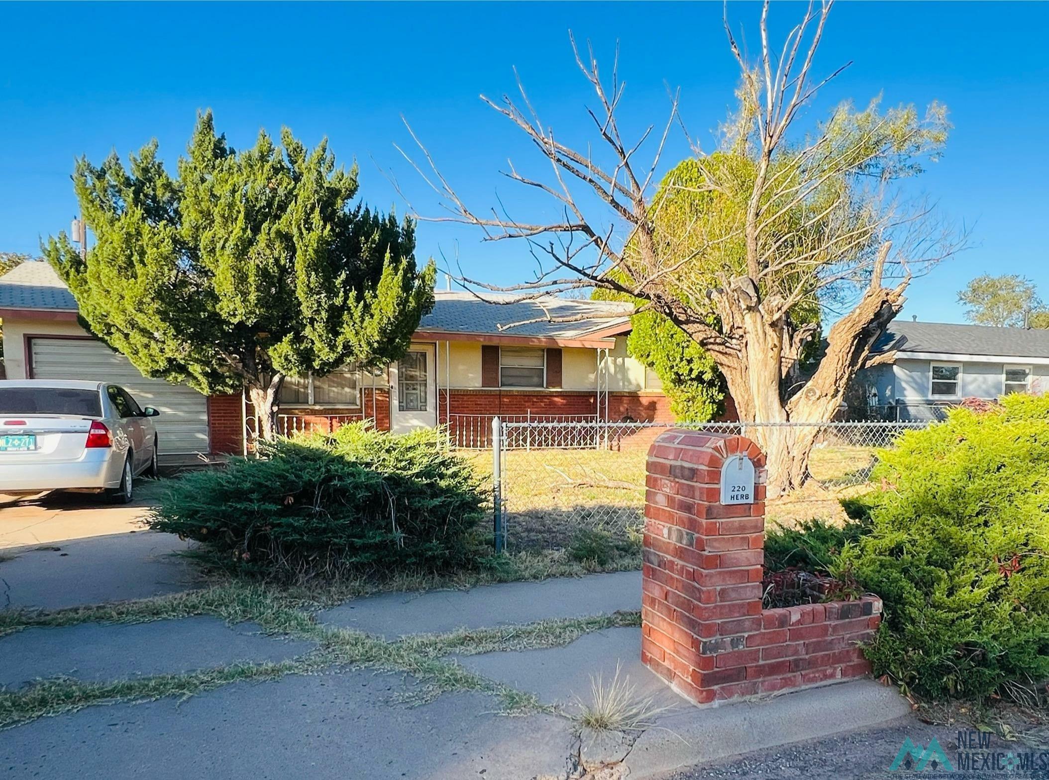 Property Photo:  220 Herb Street  NM 88101 