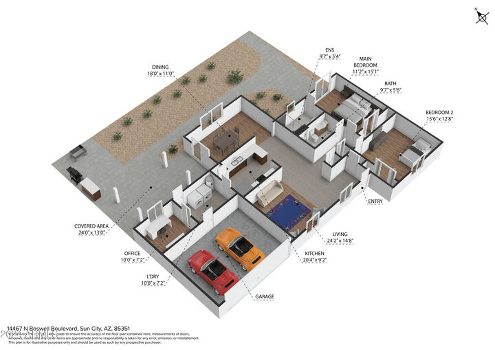 Property Photo: 14467 N Boswell Boulevard AZ 85351
