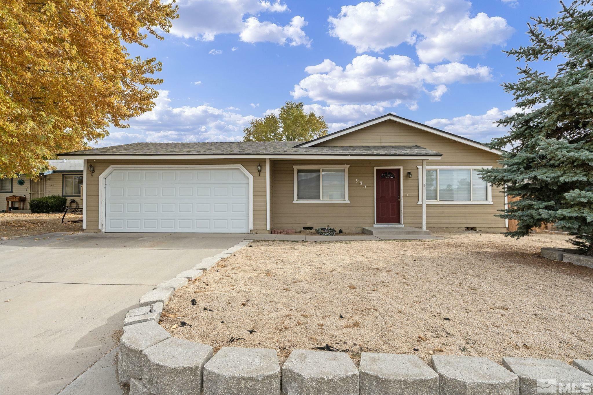 Property Photo:  983 Stanford Drive  NV 89701 