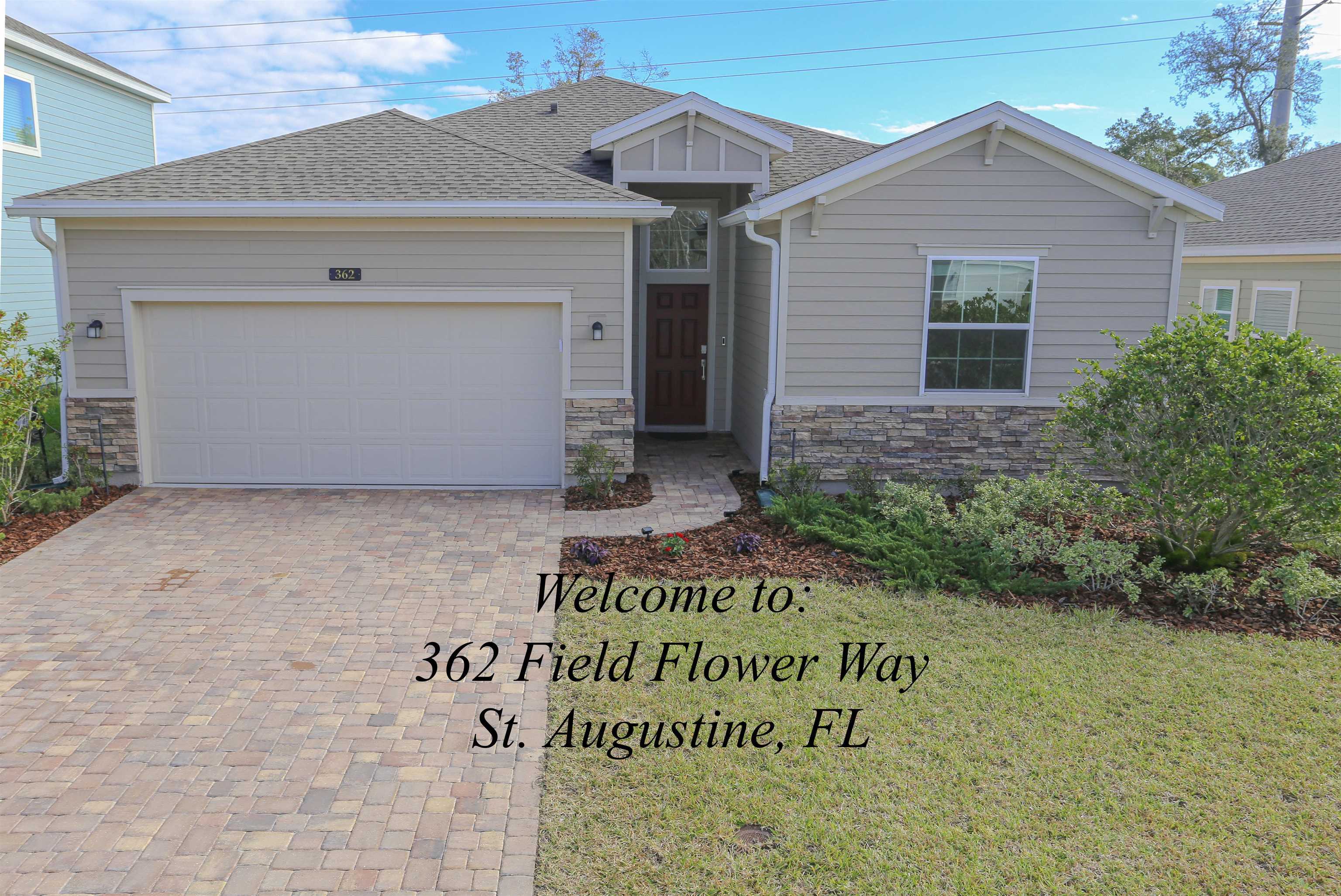 Property Photo:  362 Field Flower Way  FL 32092 