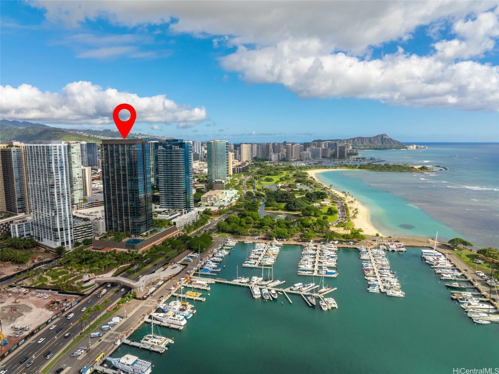 Property Photo:  1100 Ala Moana Boulevard 2207  HI 96814 