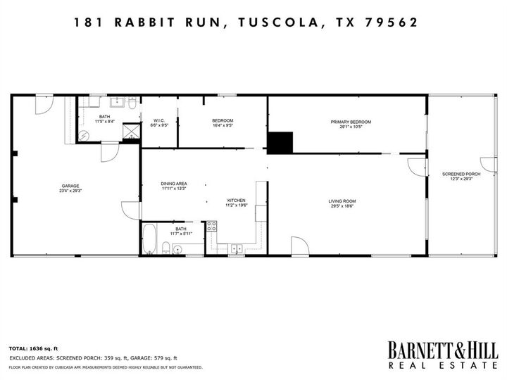 Property Photo:  181 Rabbit Run  TX 79562 