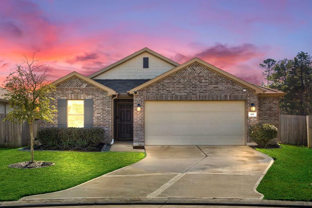 Property Photo:  481 Camas Creek Lane  TX 77354 