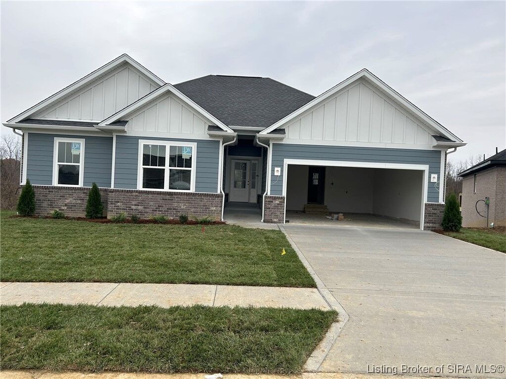 Property Photo:  3047 Bridlewood Lane Lot 210  IN 47150 