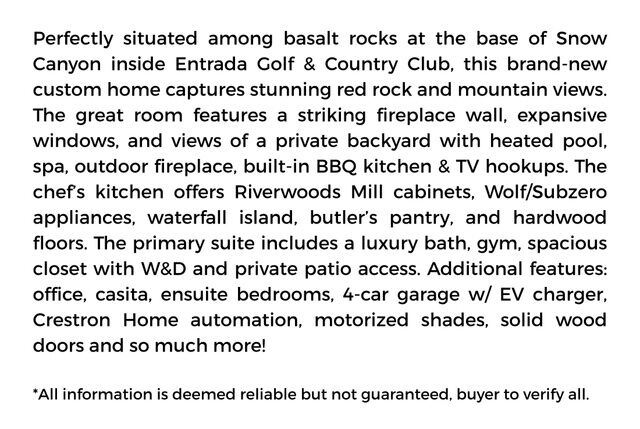 Property Photo: 2031 N Lava Rock Cir 107 UT 84770