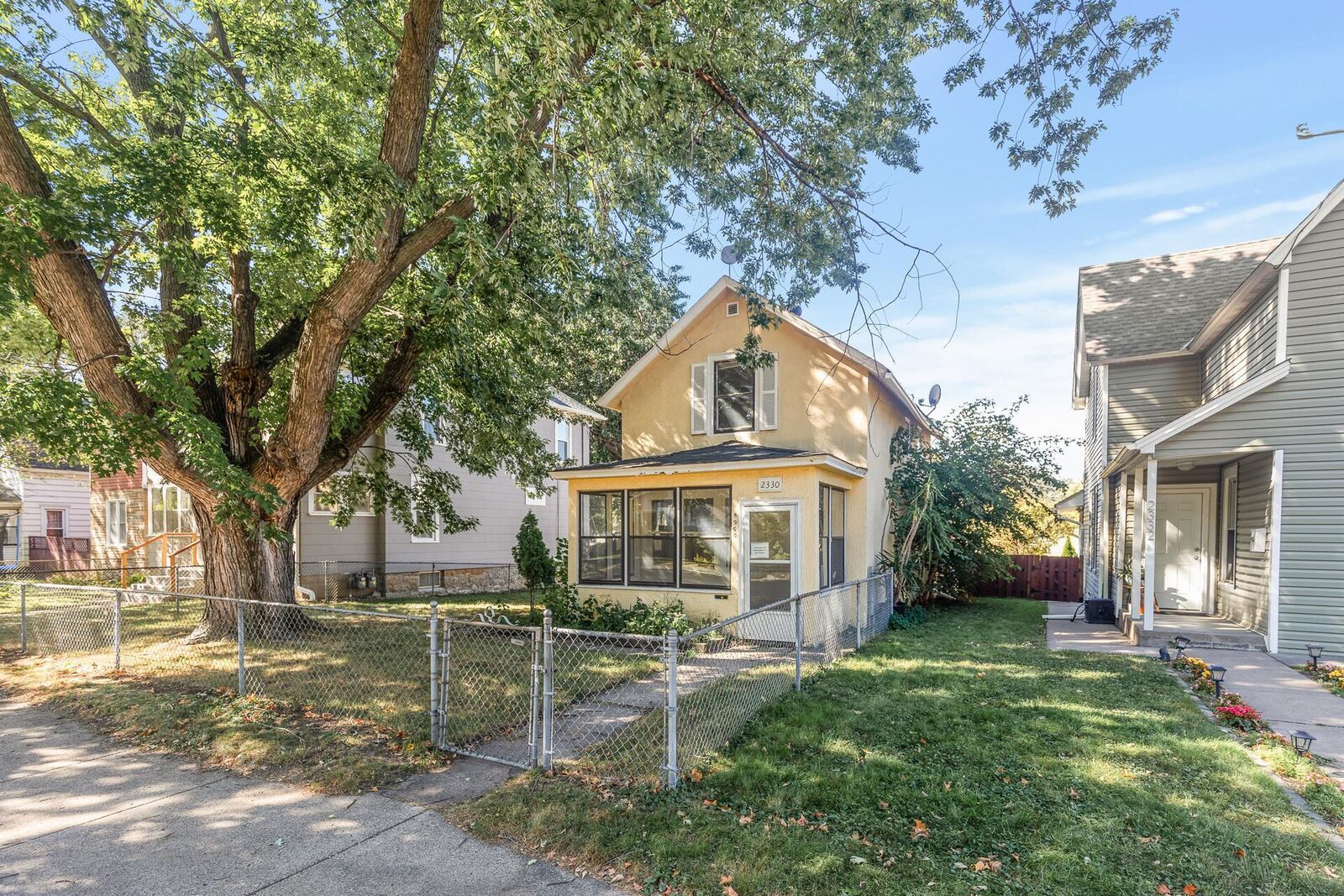 Property Photo: 2330 Fillmore Street NE MN 55418