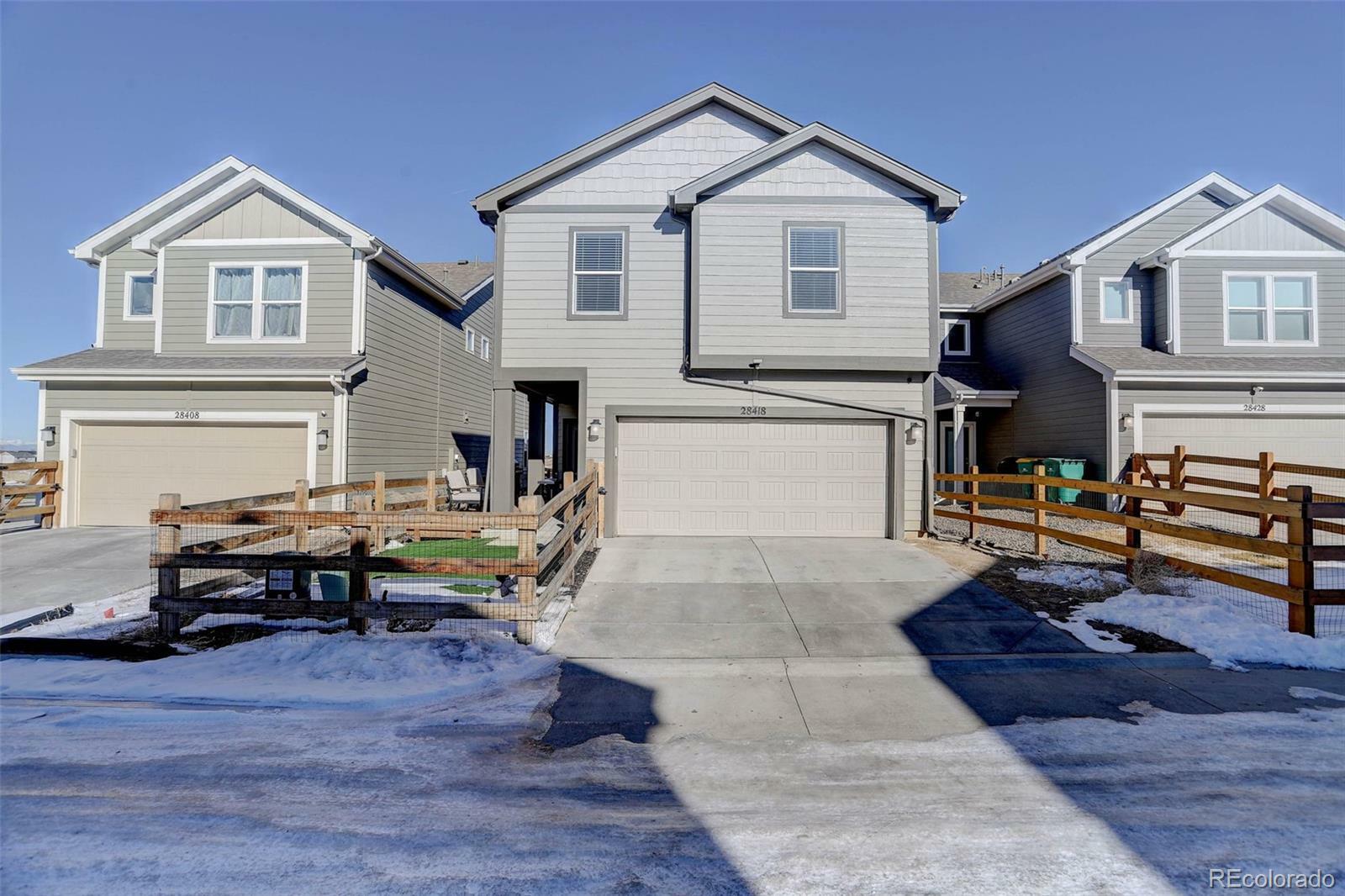 Property Photo: 28418 E 8th Place CO 80137