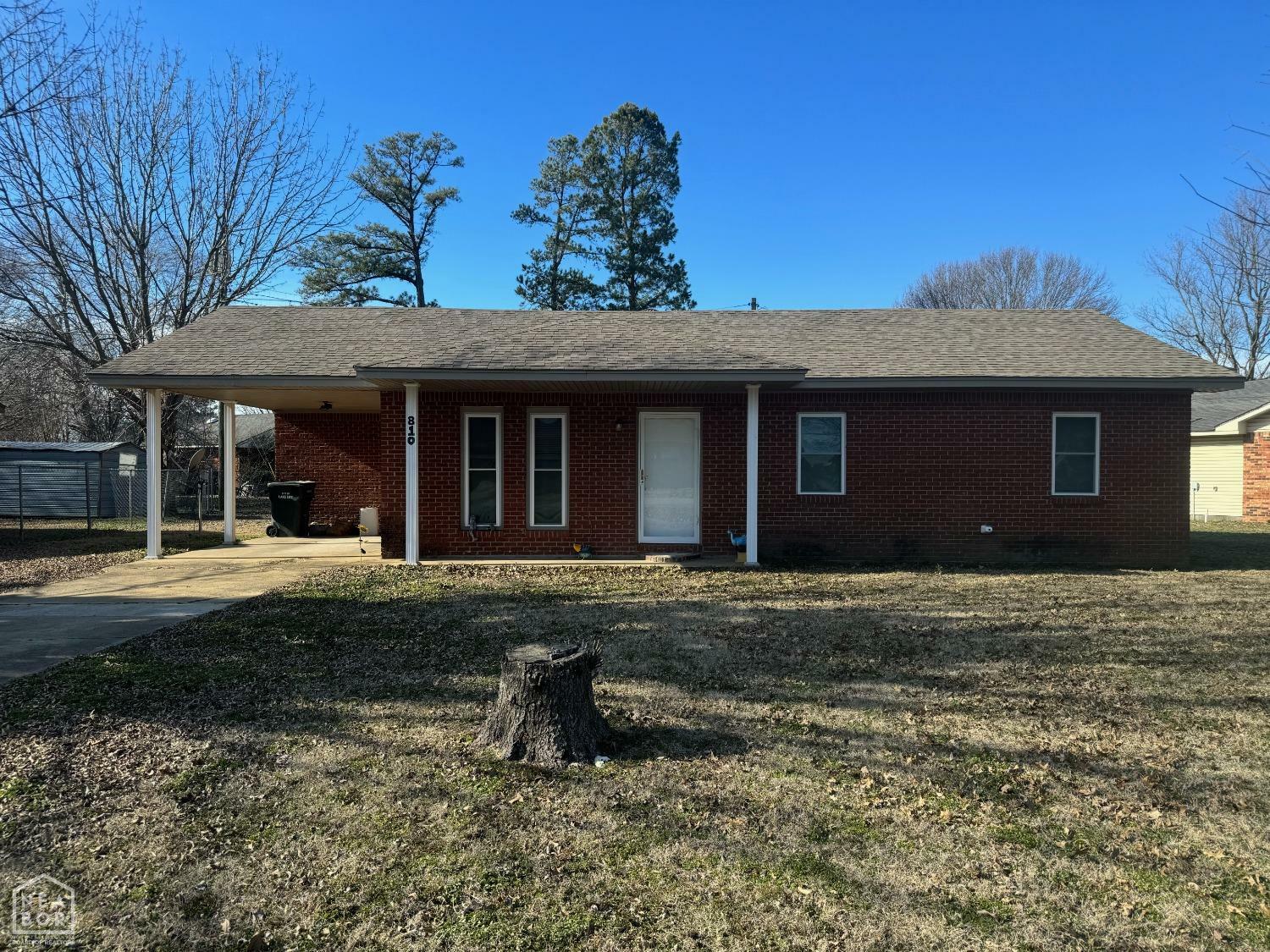 Property Photo:  810 Grimes Street  AR 72437 