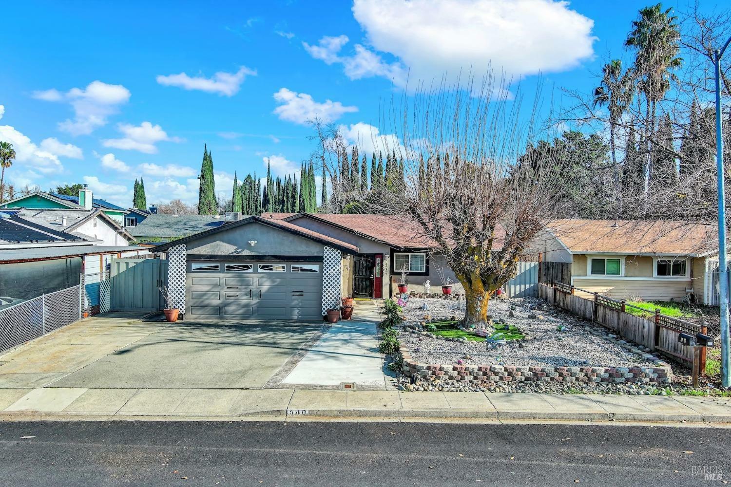 Property Photo:  540 Gregory Drive  CA 95687 