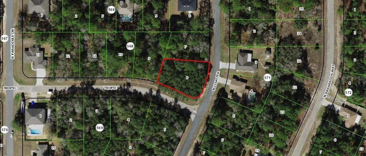 Property Photo: 3881 W Tropic Lane FL 34433