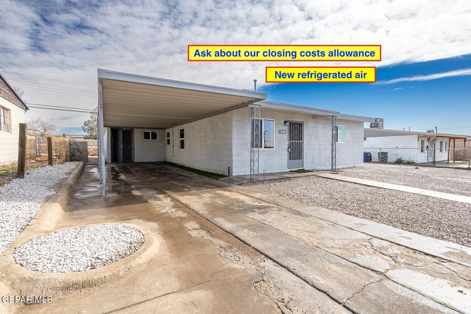Property Photo: 720 Santa Barbara Drive TX 79915