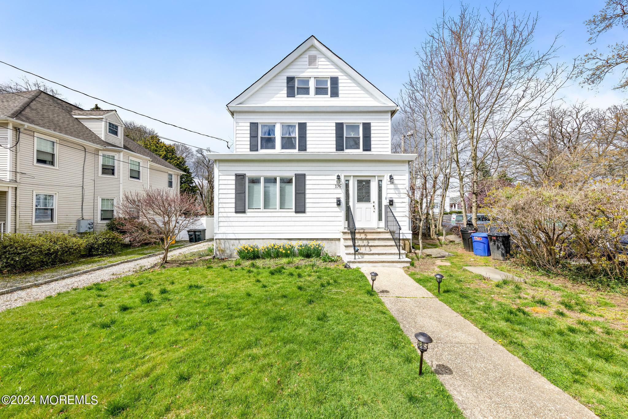 Property Photo:  176 Hudson Avenue  NJ 07701 