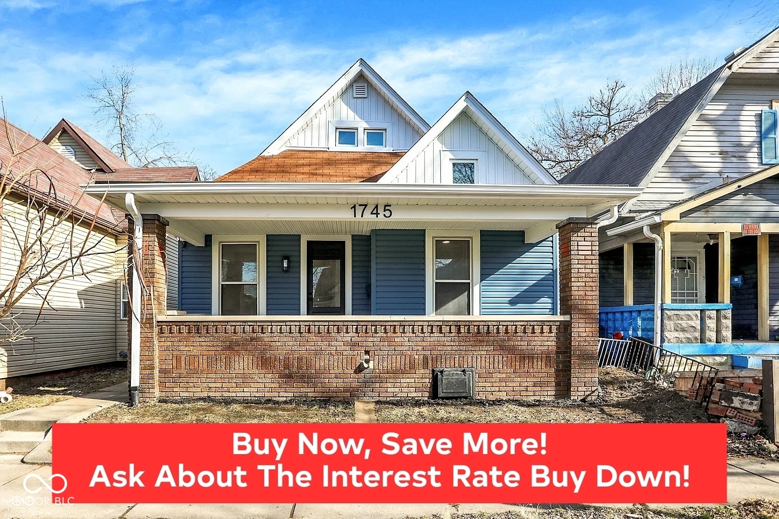Property Photo: 1745 S Talbott Street IN 46225
