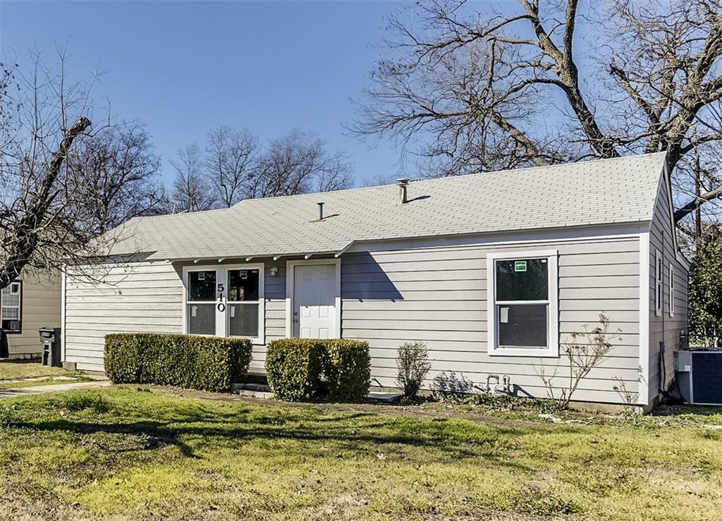 Property Photo:  510 Turner Street  TX 76033 