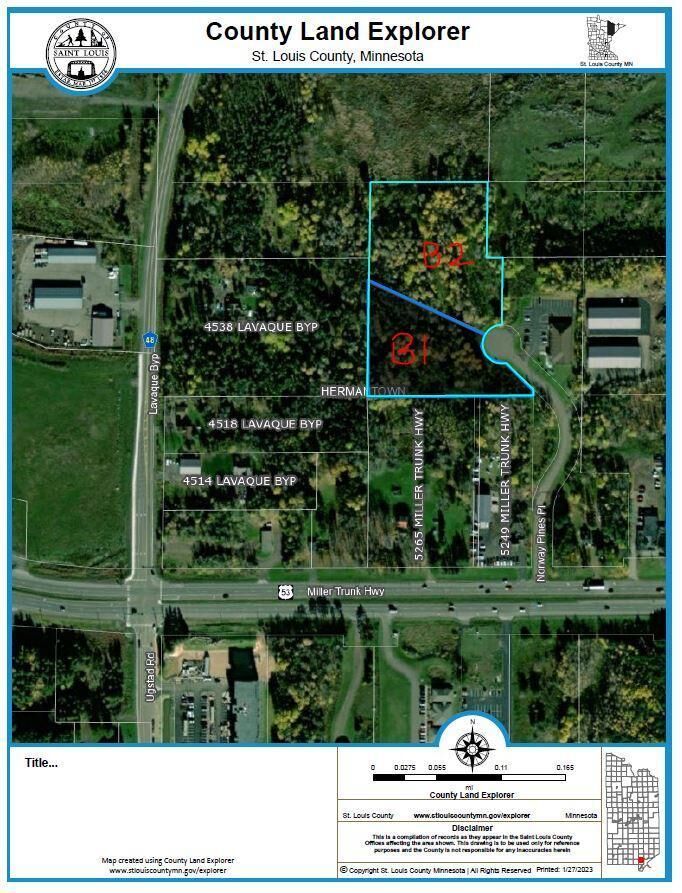 Property Photo: 45xx - Lot B2 Norway Pines Pl MN 55811
