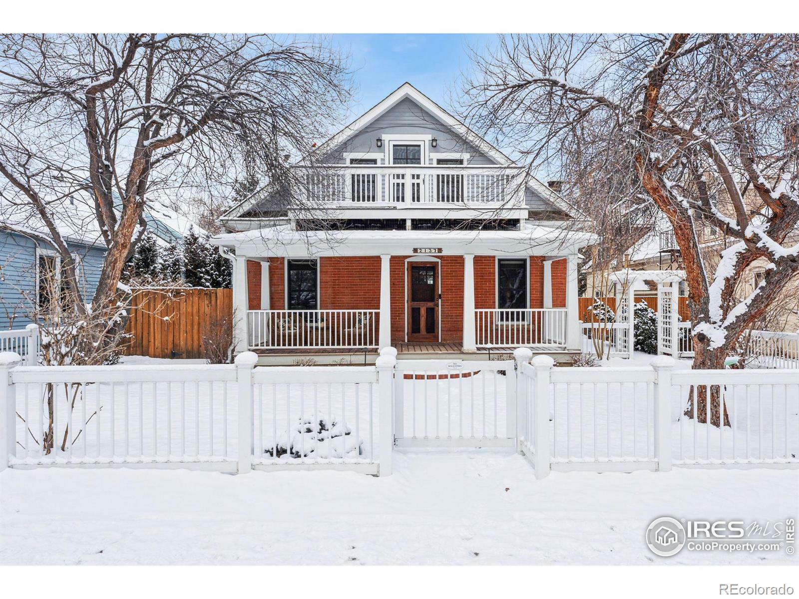 Property Photo:  2137 Mapleton Avenue  CO 80304 