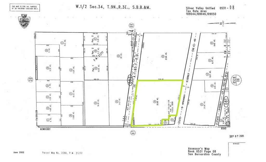 Property Photo: 53108238 Newberry Road CA 92365