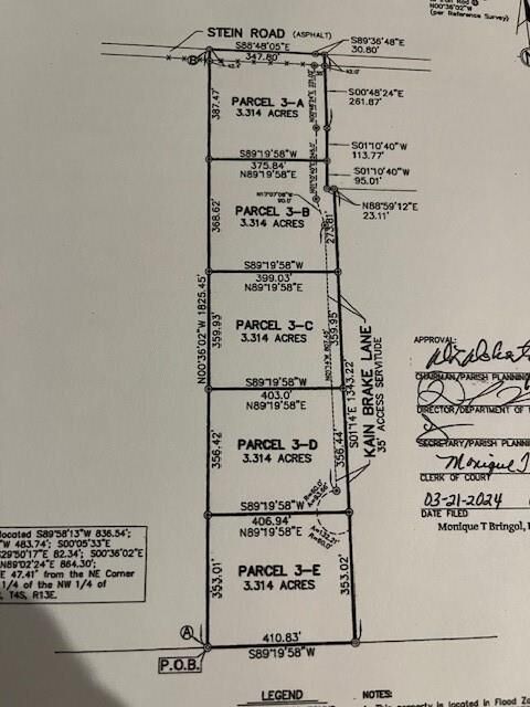 3-C Kain Brake Lane  Sun LA 70427 photo