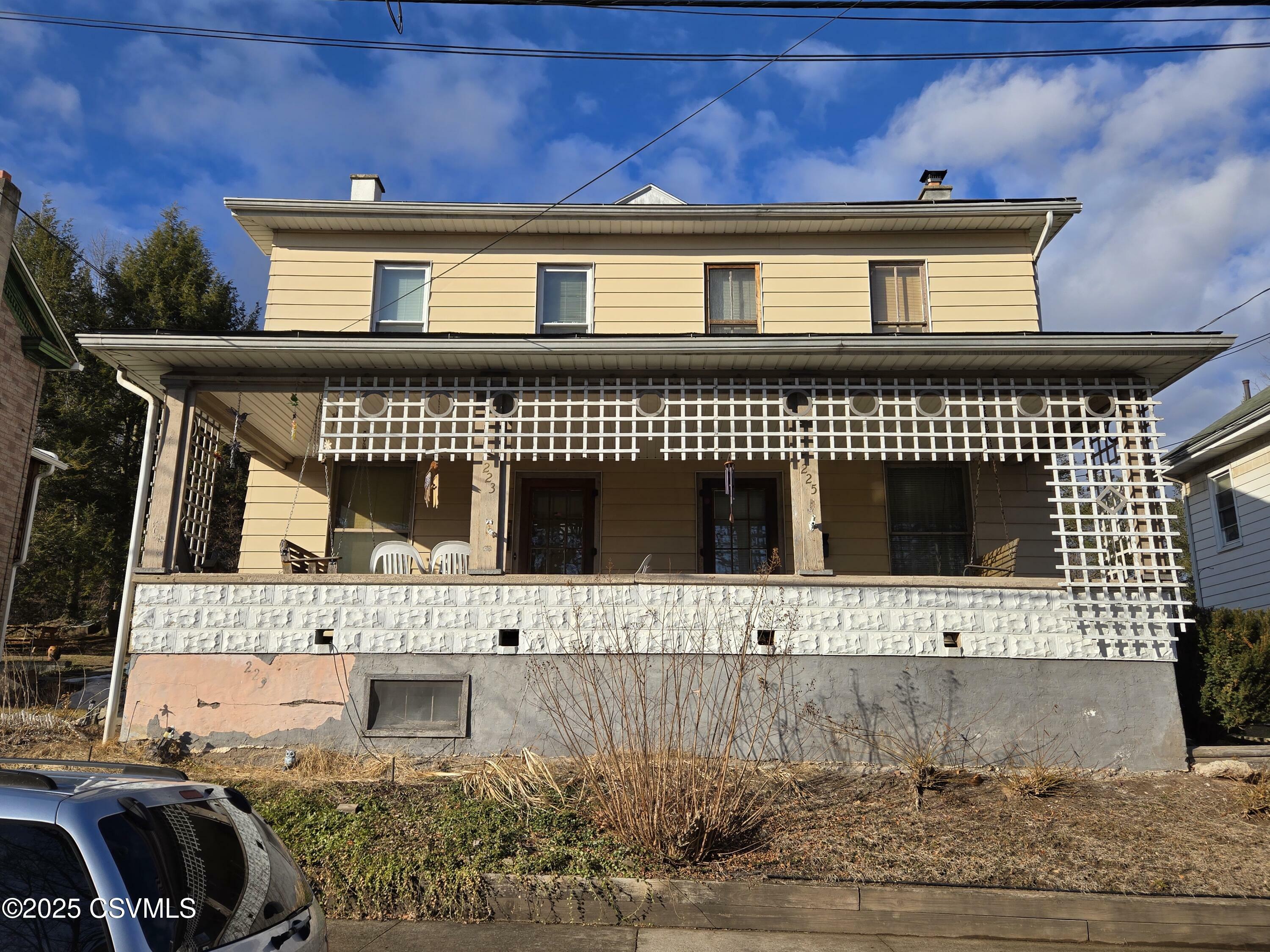 Property Photo:  223-225 Park Avenue  PA 17847 