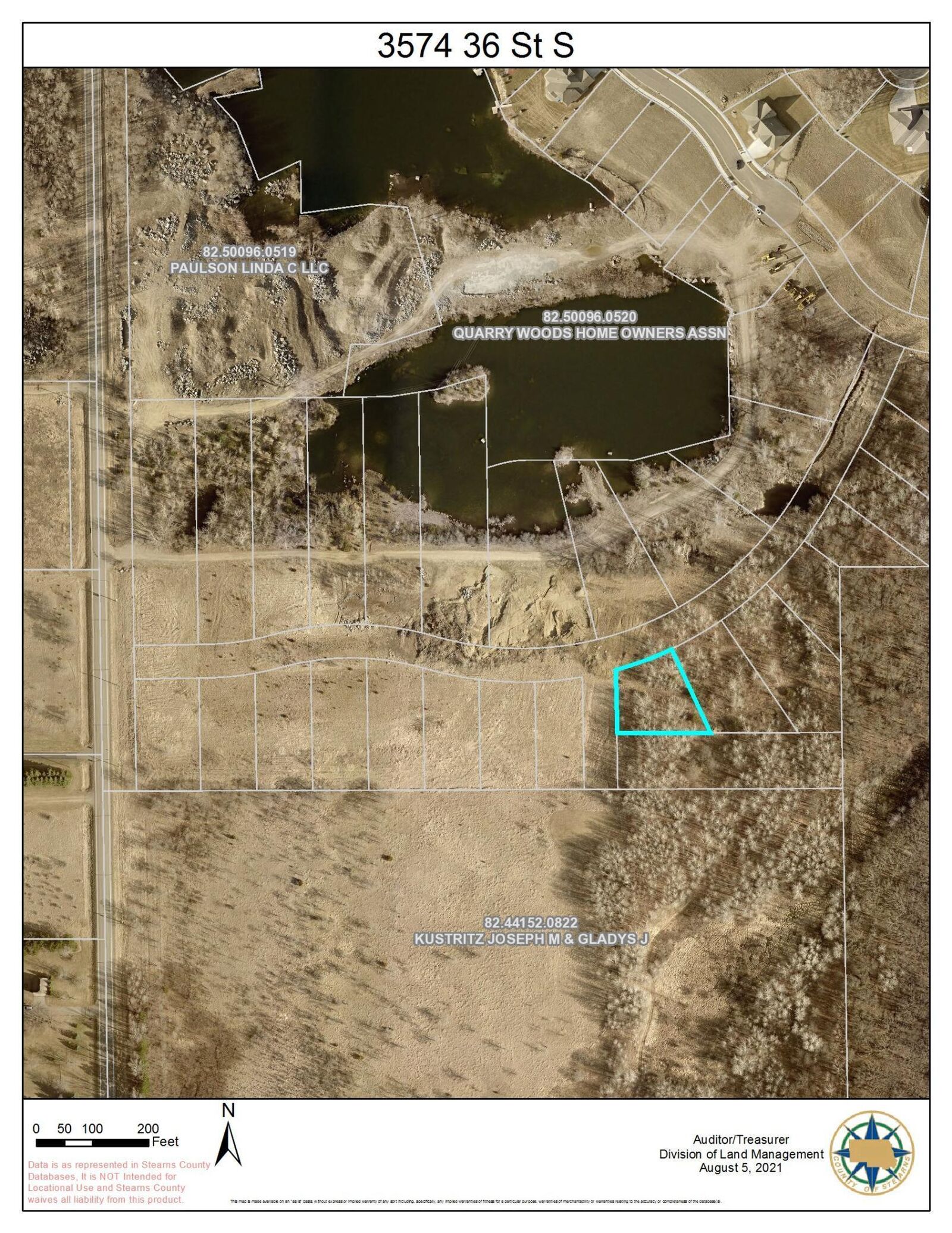 Property Photo: 3574 36th Street S MN 56301