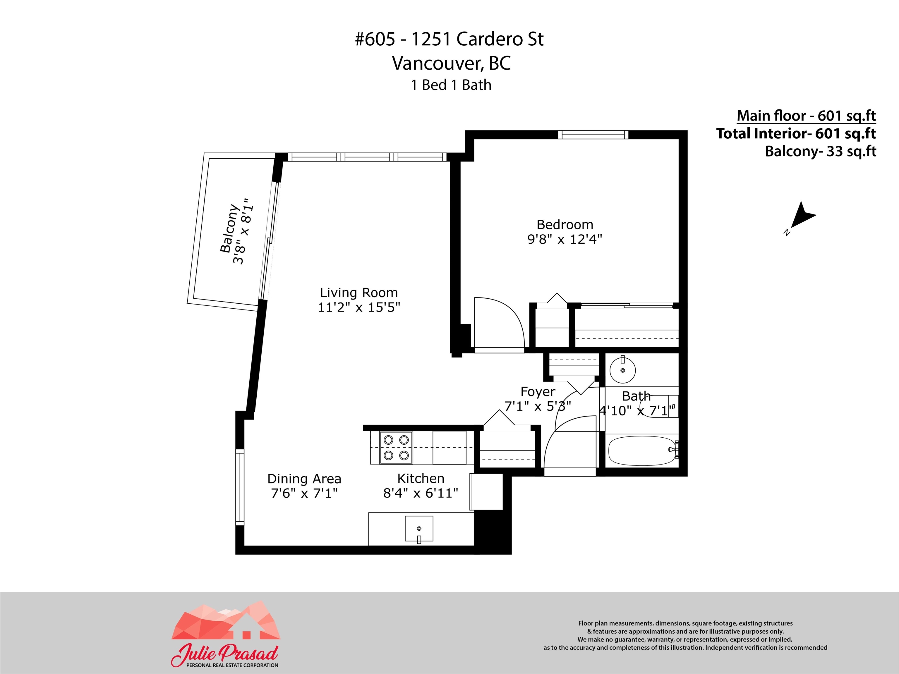 Property Photo: 1251 Cardero Street 605 BC V6G 2H9